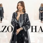 Monochrome Printed lawn suits by Al Zohaib