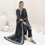 Monochrome Printed lawn suits by Al Zohaib