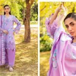 Charizma Range embroidered lawn collection